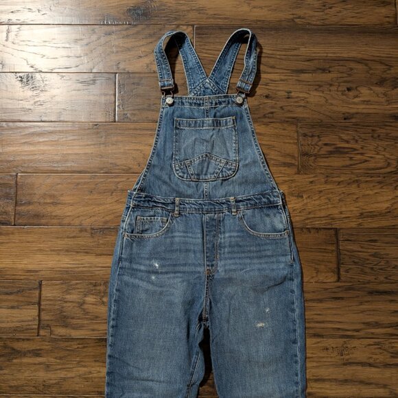 Gap kids denim overalls medium indigo blue size XXL - Picture 3 of 16